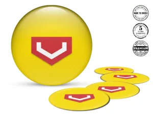 Vossen Raddekor Ausgabe Silikon-Sticker-Logo